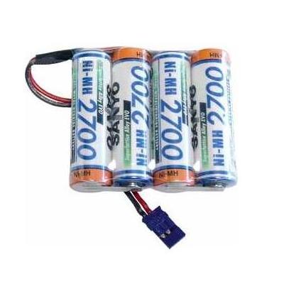 Sanyo Batteria Rx NiMh 4,8V 2700 mAh in linea